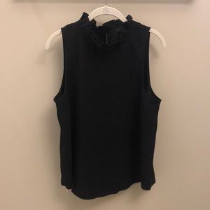 J. Crew black sleeveless top